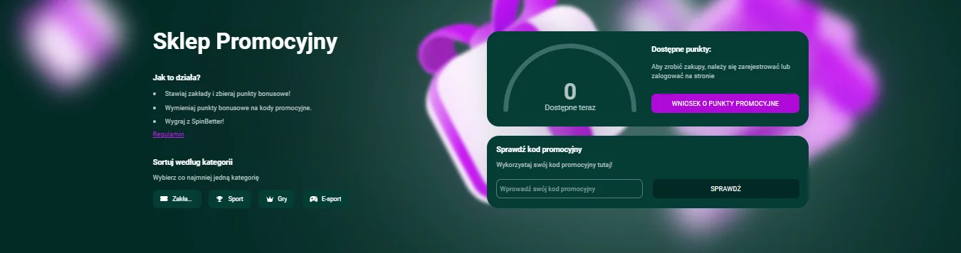 SpinBetter promo code